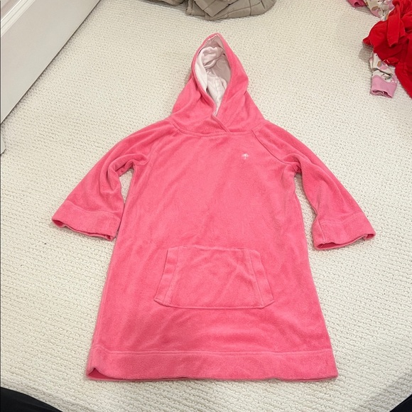 Lilly Pulitzer Other - Lilly Pulitzer Pink Kids Hooded Coverup